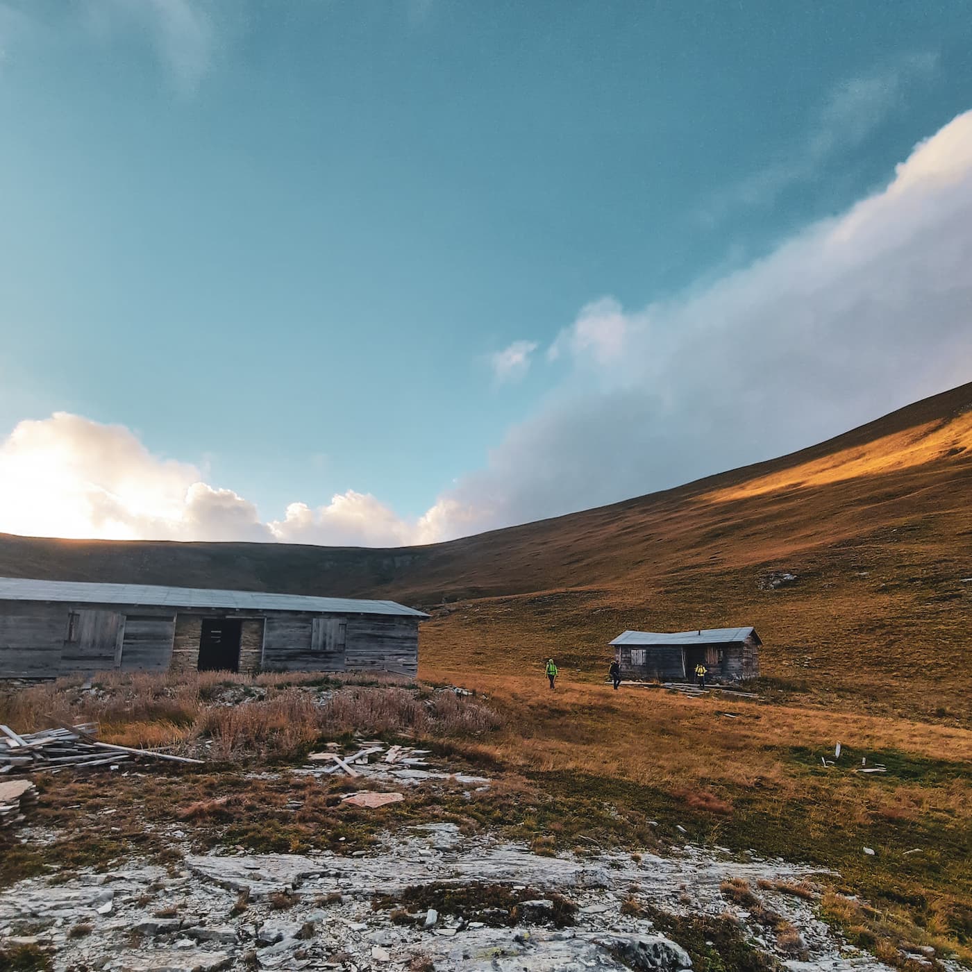 Blue hour on the ridge