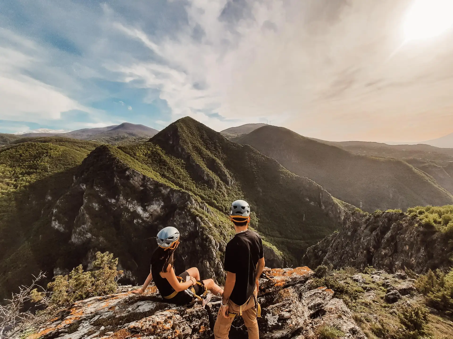 Via Ferrata Panorama guided hiking tour in Kosovo