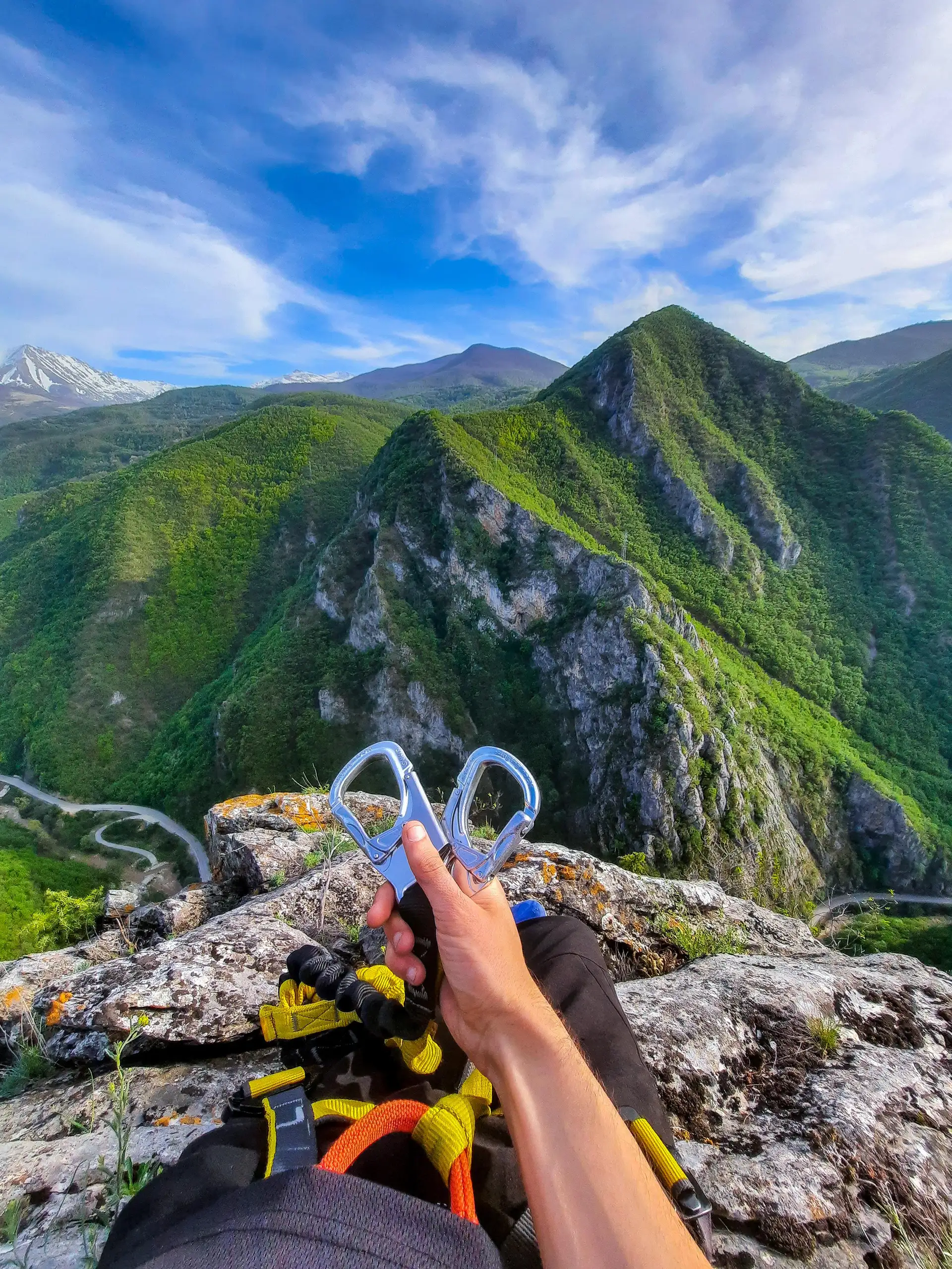Mountain views ahead - Via Ferrata Panorama in Prizren Kosovo